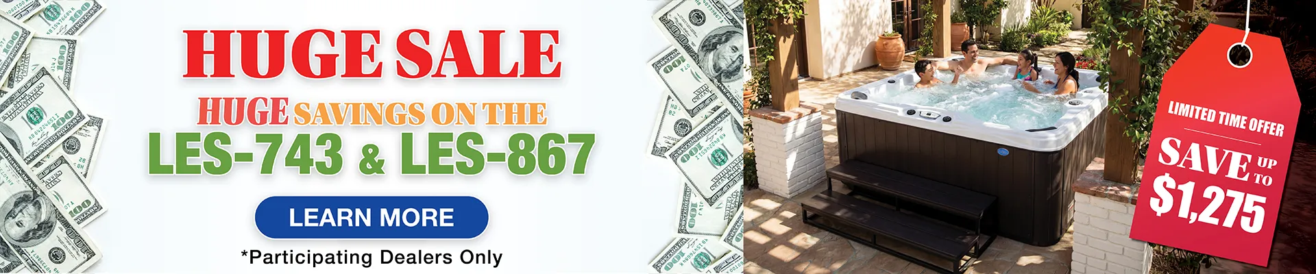 Calspas hot tub being used in a family setting - Tukwila
